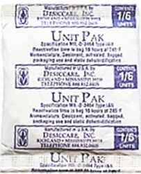 Silica Gel Unit Packs Tyvek