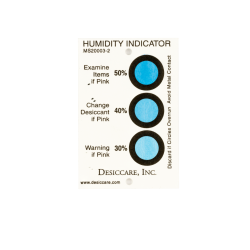 Dri-It HC-00-10 Humidity Indicator Cards 