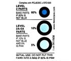 Humidity Indicator Cards 5,10,60